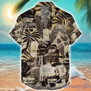 Uncle Nearest Whiskey Retro Logo 3D Hawaiian Shirt Summer Holiday Gift Product Photo 1