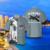 US Air Force Northrop Black Widow Pocket Hawaiian Shirt Unique Gift