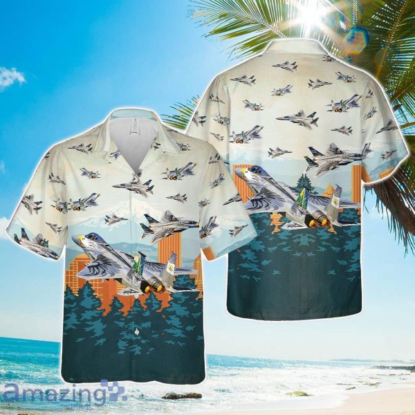 US Air Force Oregon Air National Guard F-15 Eagle Hawaiian Shirt Men Women Men Women Beach Shirt Product Photo 1