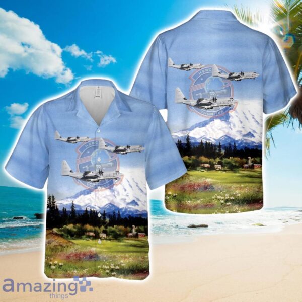 US Marine Corps KC-130J Of VMGR-153 Hercules Hawaiian Shirt Product Photo 1