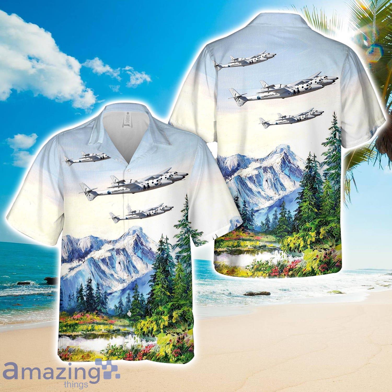 US Virgin Galactic VSS Enterprise Hawaiian Shirt Men Women Men Women Beach Shirt Product Photo 1
