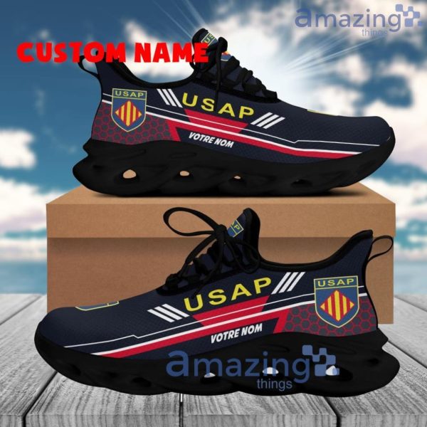 Usa Perpignan Logo Brand Clunky Max Soul Shoes Pattern Modern Footwear Trend For Men And Women Custom Name Product Photo 1