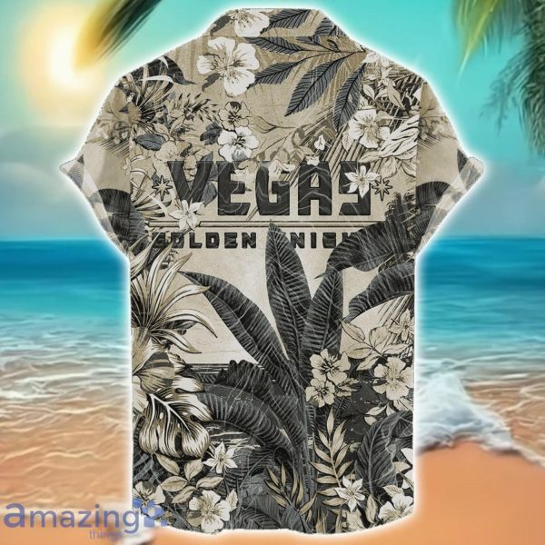 Vegas Golden Knights Tropical Skull Halloween 3D Hawaiian Shirt For Men Women NHL Fans Product Photo 2