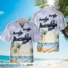 Vought F4U Corsair Pocket  Aloha 3D Hawaiian Shirt