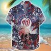Washington Nationals Tropical Skull Halloween 3D Hawaiian Shirt For Men Women MLB Fans