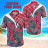 Washington State Cougars Star Tropical Flower 3D Printed Hawaiian Shirt Personalized Name