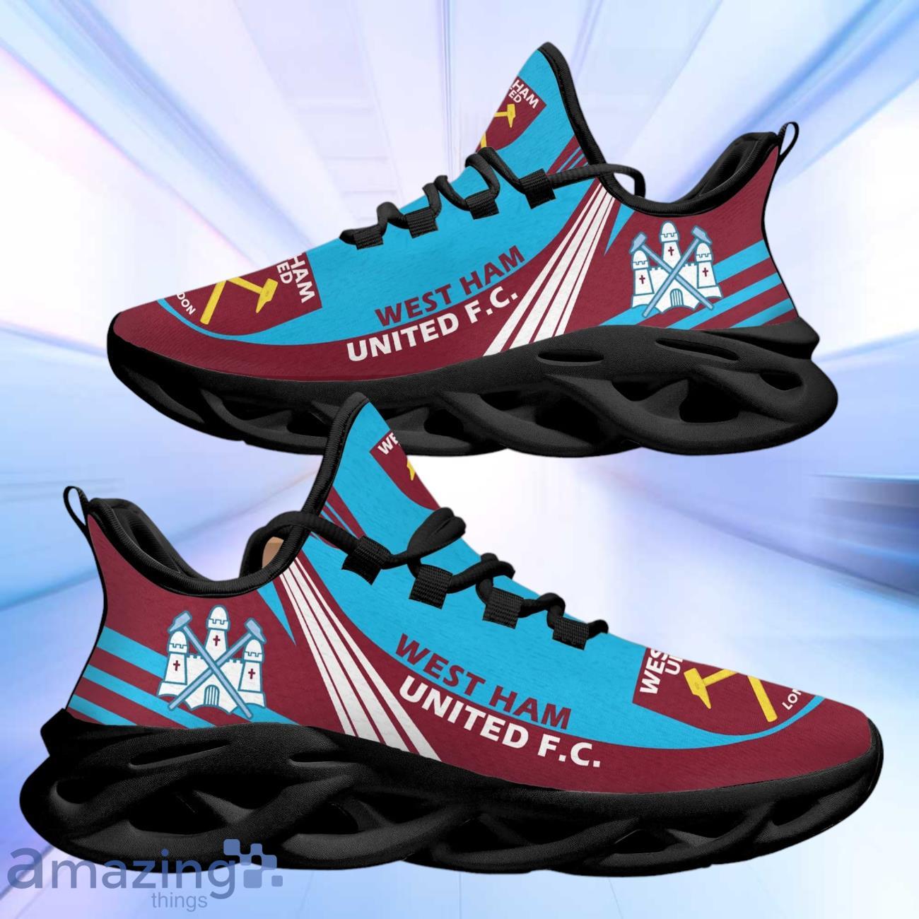 West Ham United Max Soul Shoes Trending Design 3D For Fans Sport Shoes image West Ham United Max Soul Shoes Trending Design 3D For Fans Sport Shoes Product Photo 1