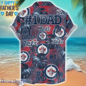 Winnipeg Jets Dad Hawaiian Father’s Day Gift For Dad Grandpa NHL Sports Beach Shirt Product Photo 2