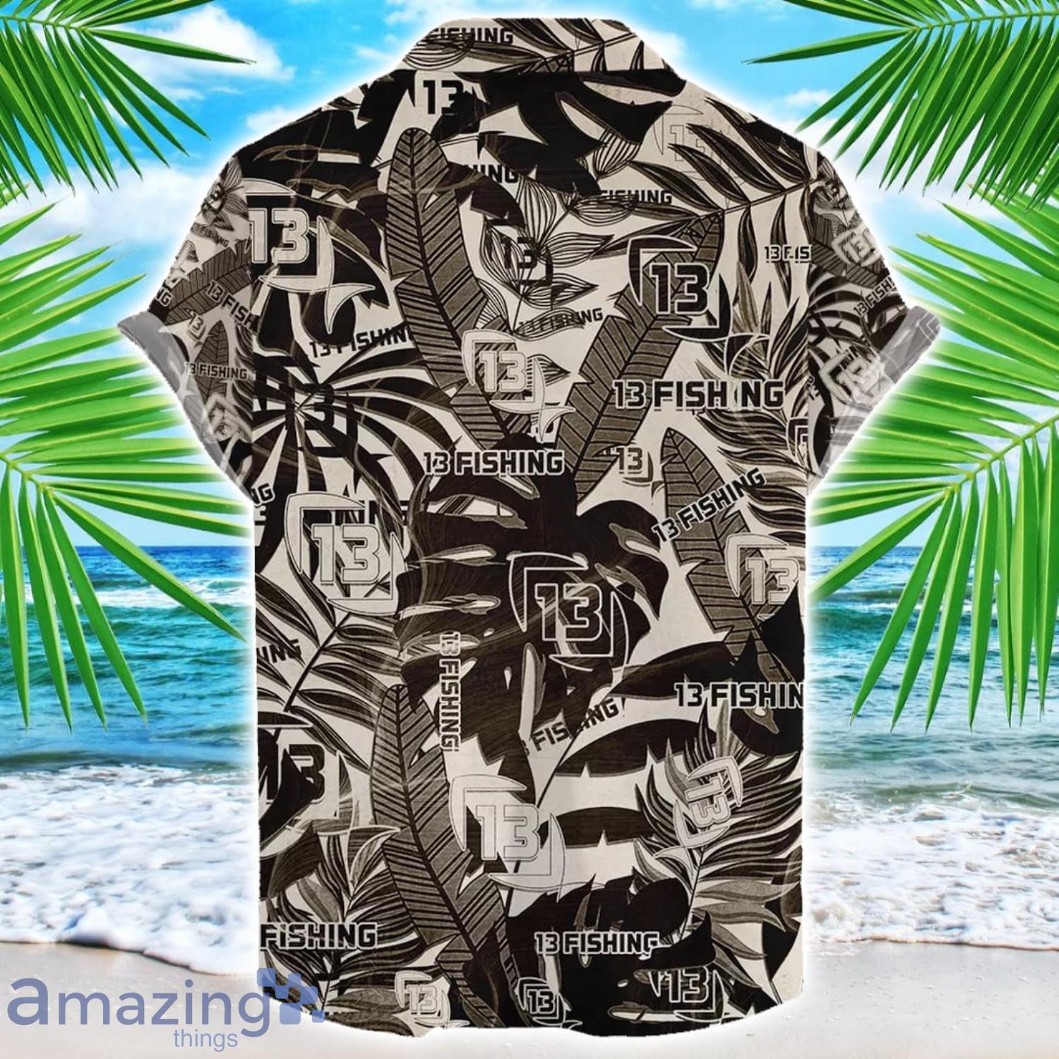 13 Fishing Fishing Retro Logo Hawaiian Shirt For Men And Women Summer Gift image 13 Fishing Fishing Retro Logo Hawaiian Shirt For Men And Women Summer Gift Product Photo 2