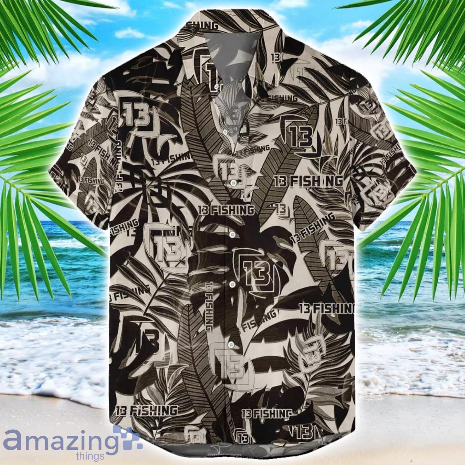 13 Fishing Fishing Retro Logo Hawaiian Shirt For Men And Women Summer Gift image 13 Fishing Fishing Retro Logo Hawaiian Shirt For Men And Women Summer Gift Product Photo 1