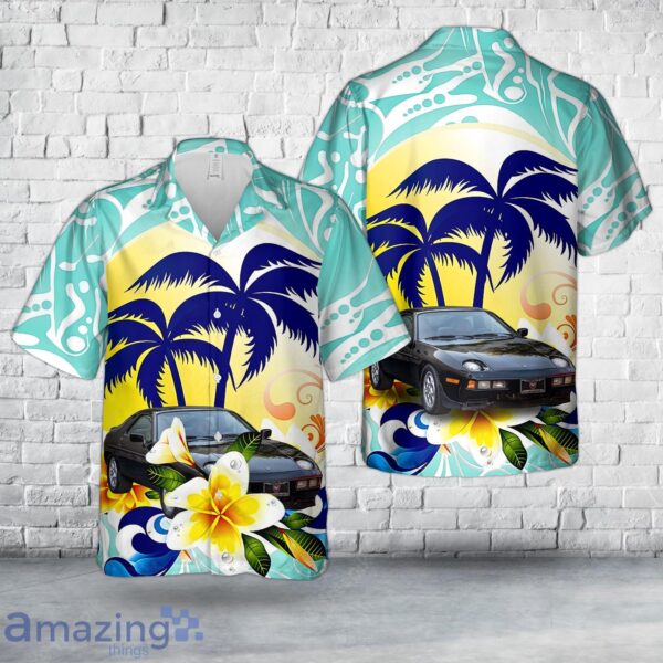 1983 Porsche 928S 5-Speed Hawaiian Shirt Product Photo 1