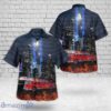 9-11 Memorial Fire Truck Hawaiian Shirt
