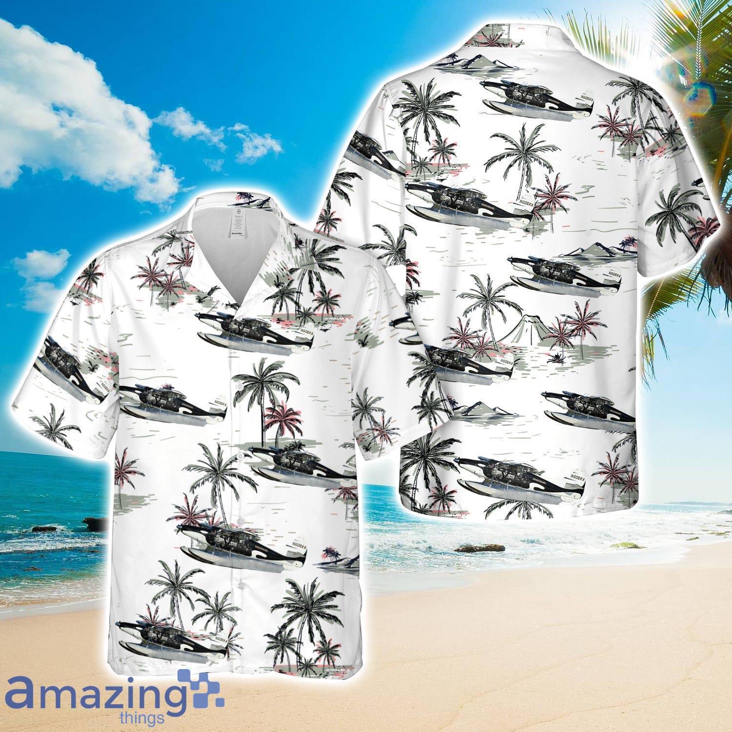 Wild Orca De Havilland Canada DHC-3T Vazar Turbine Otter Kenmore Air Hawaiian Shirt Wild Orca De Havilland Canada DHC-3T Vazar Turbine Otter Kenmore Air Hawaiian Shirt Product Photo 1