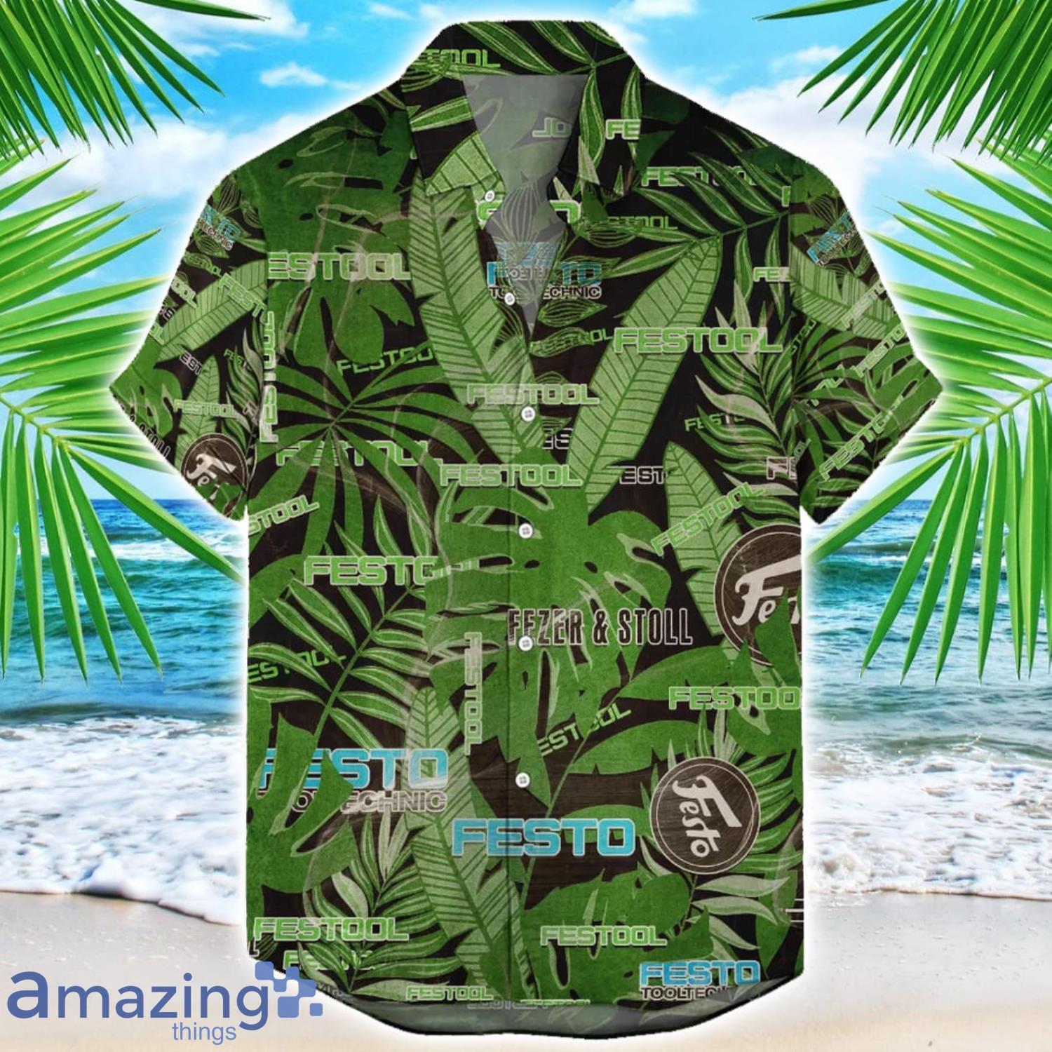 Festool Tools Retro Logo Hawaiian Shirt For Men And Women Summer Gift image Festool Tools Retro Logo Hawaiian Shirt For Men And Women Summer Gift Product Photo 1