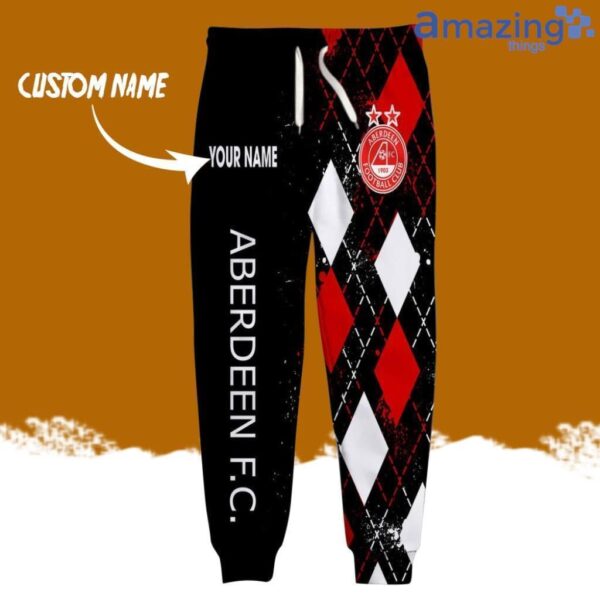 Aberdeen FC Logo Brand Long Pant 3D Printed Flattering Figure Custom Name Gift Product Photo 1