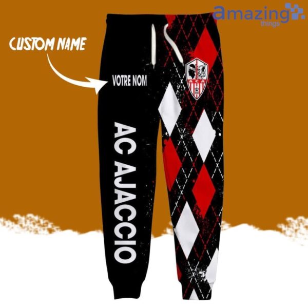 Ac Ajaccio Logo Brand Long Pant 3D Printed Flattering Figure Custom Name Gift Product Photo 1