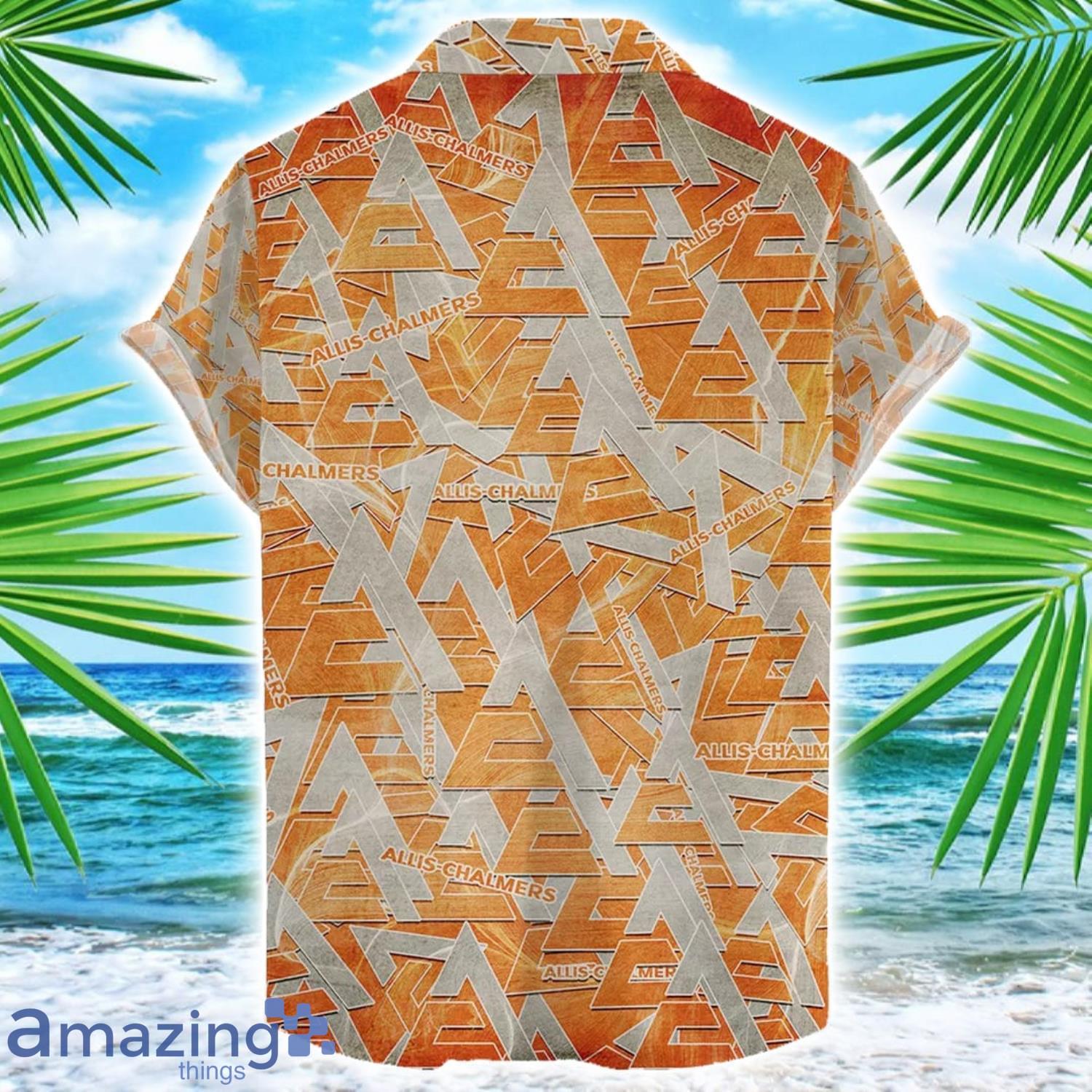 Allis Chalmers Hawaii All Printed Tractor Logo Hawaiian Shirt For Men And Women image Allis Chalmers Hawaii All Printed Tractor Logo Hawaiian Shirt For Men And Women Product Photo 2