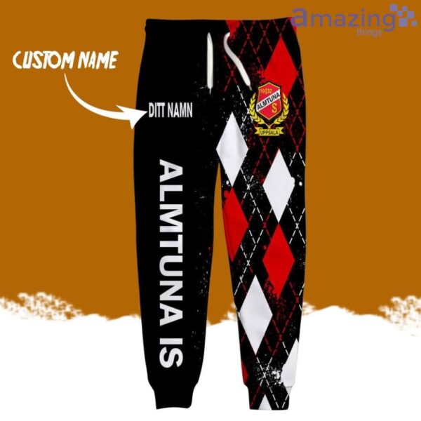 Almtuna Is Logo Brand Long Pant 3D Printed Flattering Figure Custom Name Gift Product Photo 1