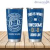 An Awesome Kansas City Royals Dad Personalized Tumbler
