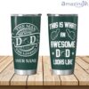 An Awesome Michigan State Spartans Dad Personalized Tumbler