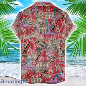 Arizona Diamondbacks 3D Printing MLB Team Logo Hawaiian Shirt Unique Gift For Fans image Arizona Diamondbacks 3D Printing MLB Team Logo Hawaiian Shirt Unique Gift For Fans Product Photo 2