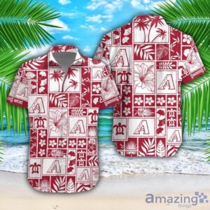 Arizona Diamondbacks Beach Combo Hawaiian Shirt And Shorts For Fans Product Photo 1