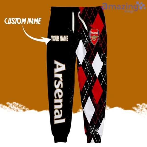 Arsenal FC Logo Brand Long Pant 3D Printed Flattering Figure Custom Name Gift Product Photo 1