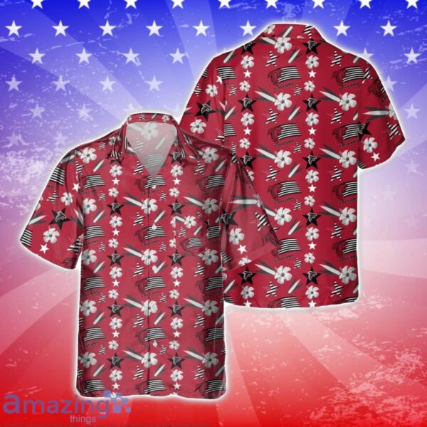 Atlanta Falcons America Independence Day 3D Hawaiian Shirt Product Photo 1