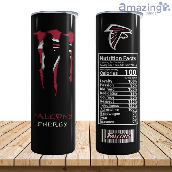 Atlanta Falcons Energy Skinny Tumbler 17oz Product Photo 1