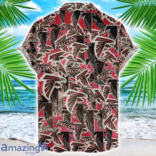 Atlanta Falcons NFL Team Logo 3D Hawaiian Shirt Limited For Sports Fans Product Photo 2