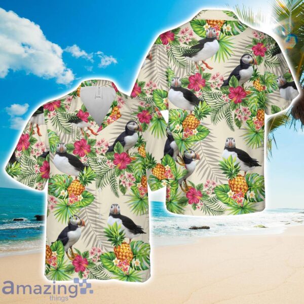 Atlantic puffin Hawaiian Shirt Product Photo 1