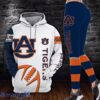 Auburn Tigers Combo Hoodie And Leggings NCCA Sport team Gift