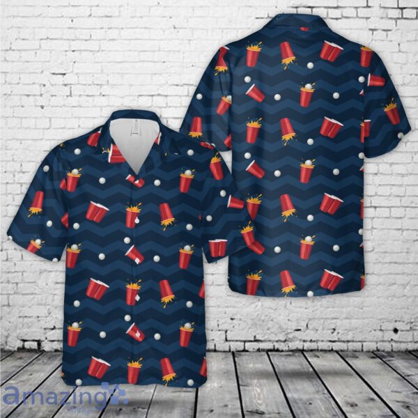 Beer Pong Drinking Game 1 Hawaiian Shirt Product Photo 1