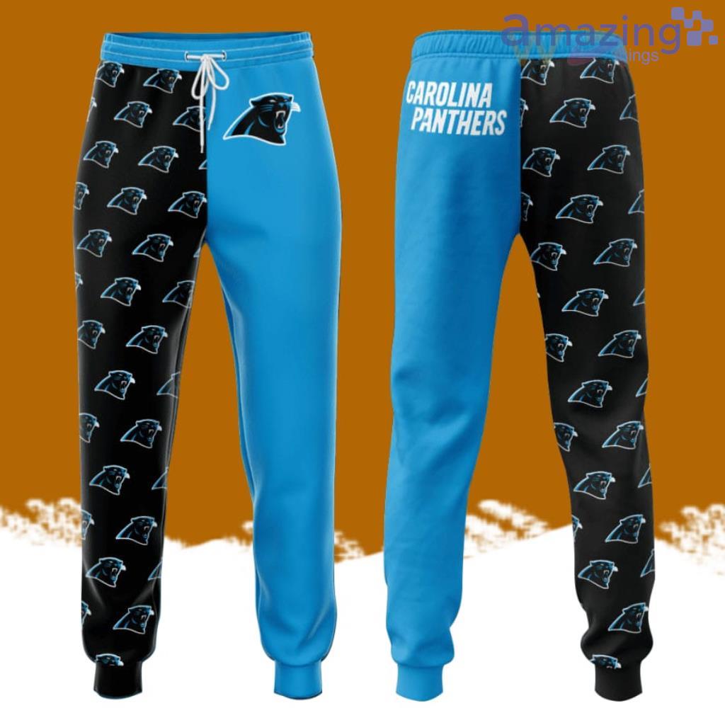 Best Selling Carolina Panthers All Over Print 3D Long Pants image Best Selling Carolina Panthers All Over Print 3D Long Pants Product Photo 1