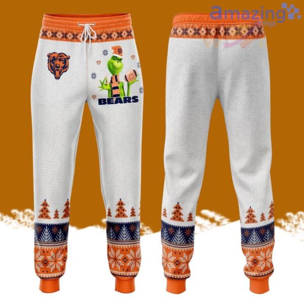 Best Selling Chicago Bears All Over Print 3D Long Pants Product Photo 1