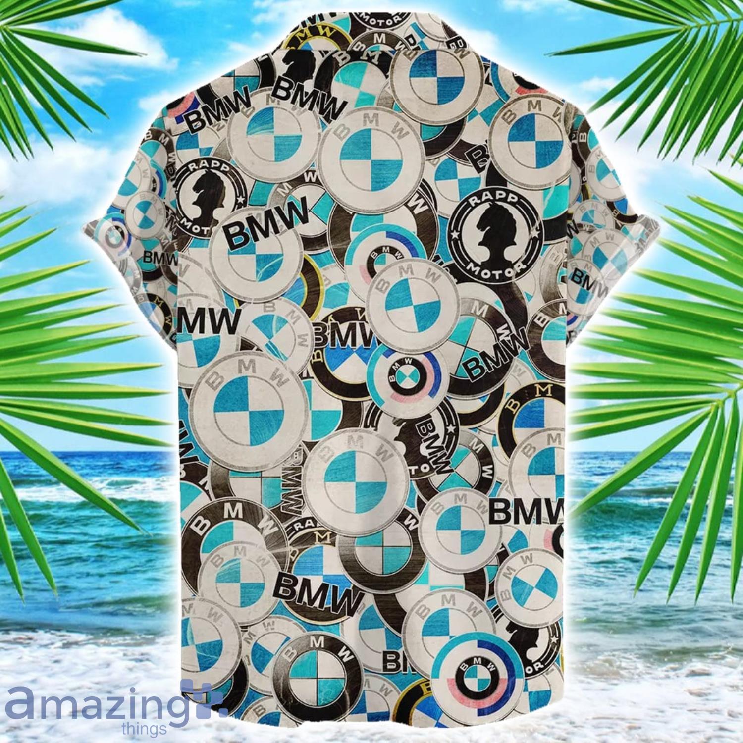 BMW Car 3D Printing Hawaiian Shirt For Men And Women image BMW Car 3D Printing Hawaiian Shirt For Men And Women Product Photo 2