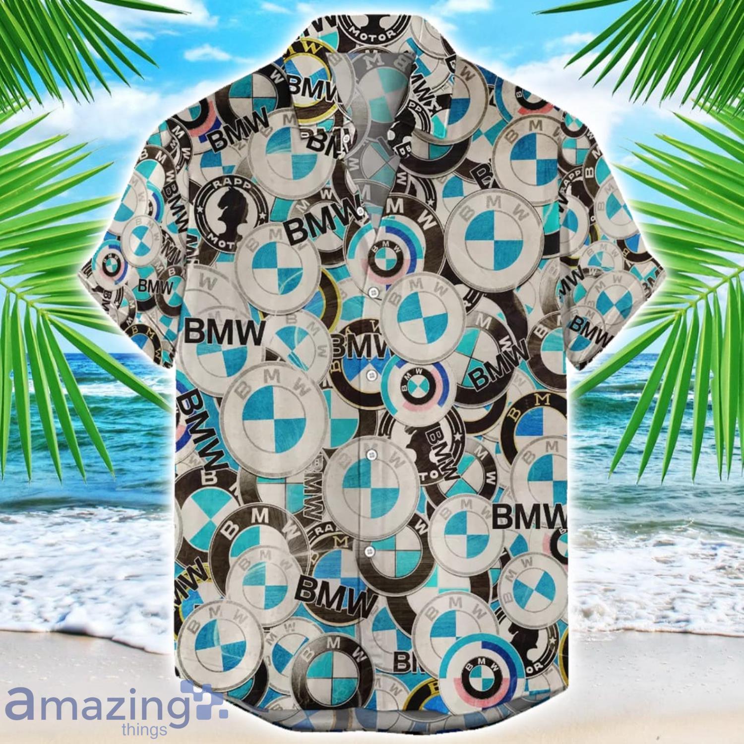 BMW Car 3D Printing Hawaiian Shirt For Men And Women image BMW Car 3D Printing Hawaiian Shirt For Men And Women Product Photo 1
