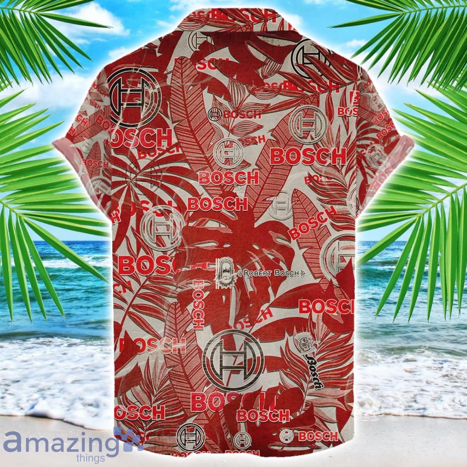 Bosch Tools Retro Logo Hawaiian Shirt For Men And Women Summer Gift image Bosch Tools Retro Logo Hawaiian Shirt For Men And Women Summer Gift Product Photo 2