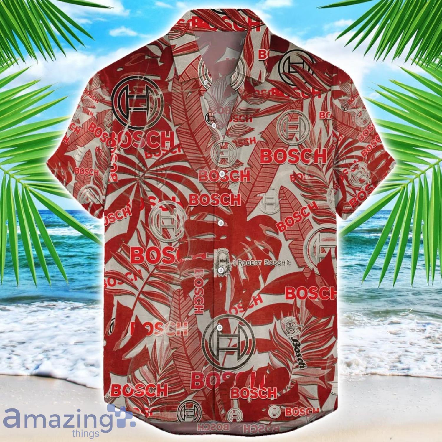Bosch Tools Retro Logo Hawaiian Shirt For Men And Women Summer Gift image Bosch Tools Retro Logo Hawaiian Shirt For Men And Women Summer Gift Product Photo 1