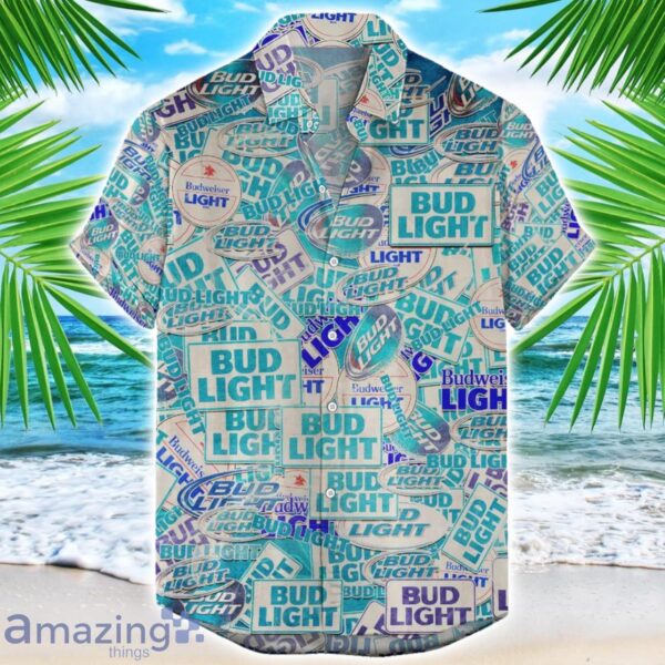 Bud Light 3D Printing Beer Logo Hawaiian Shirt For Men And Women Product Photo 1