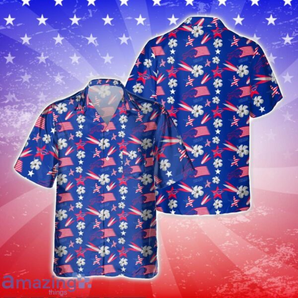 Buffalo Bills America Independence Day 3D Hawaiian Shirt Product Photo 1