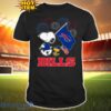 Buffalo Bills Snoopy America Flag Happy 4th Of July T Shirt
