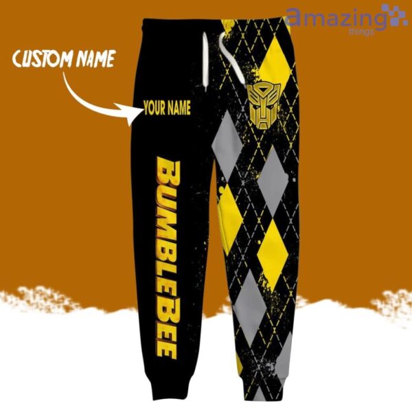 Bumblebee Logo Brand Long Pant 3D Printed Flattering Figure Custom Name Gift Product Photo 1
