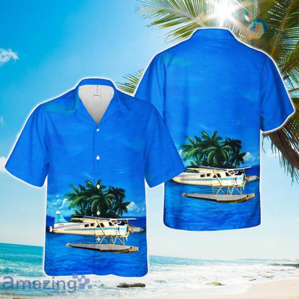 C-FJFQ - deHavilland Canada DHC-2 Beaver - Van City Seaplanes Hawaiian Shirt Product Photo 1