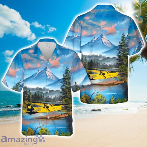 C-FJOS - Harbour Air Seaplanes- DHC-2 eBeaver Hawaiian Shirt Product Photo 1