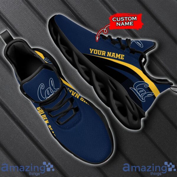 California Golden Bears NCAA Max Soul Shoes NCAA Team Lgo Sneakers Custom Name Gift For Fans Product Photo 2