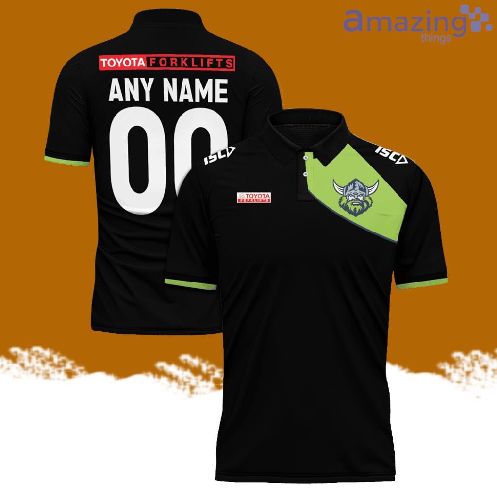 Canberra Raiders Player NRL Personalized Polo Shirt 3D Print image Canberra Raiders Player NRL Personalized Polo Shirt 3D Print Product Photo 1
