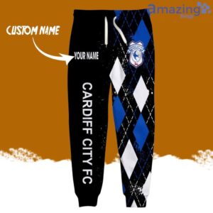 Cardiff City FC Logo Brand Long Pant 3D Printed Flattering Figure Custom Name Gift Product Photo 3