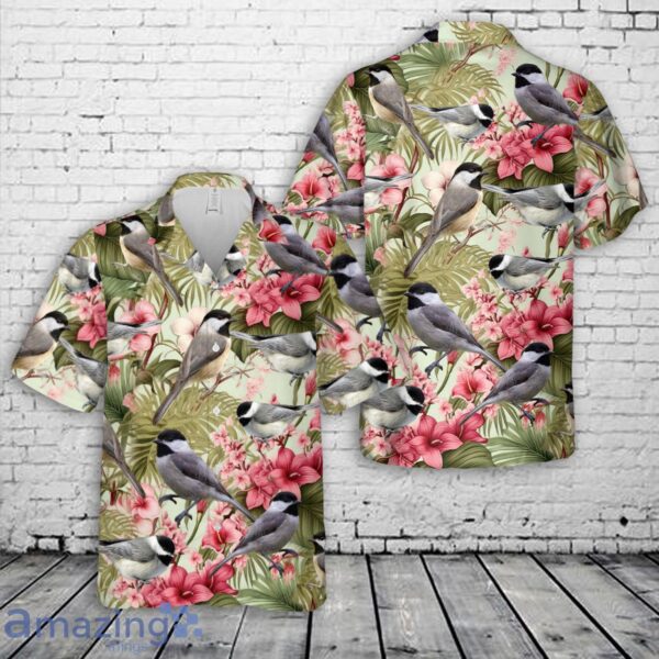 Carolina Chickadee Hawaiian Shirt Product Photo 1