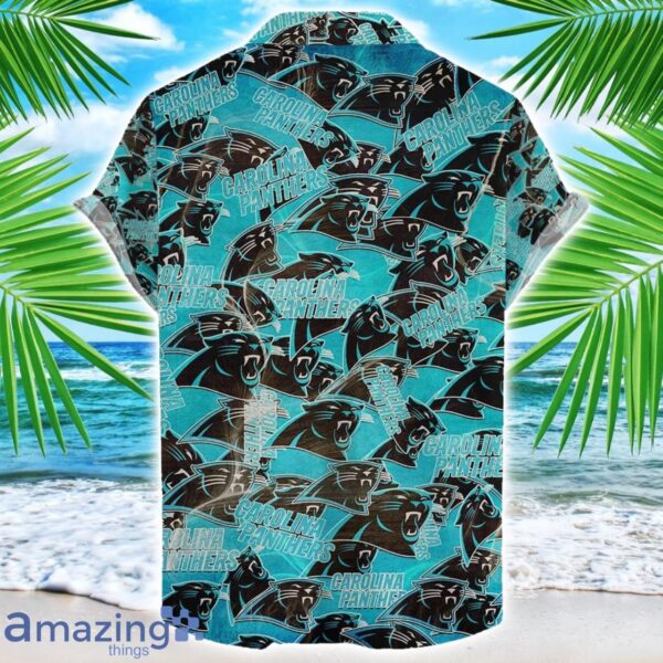 Carolina Panthers NFL Team Logo 3D Hawaiian Shirt Limited For Sports Fans Product Photo 2